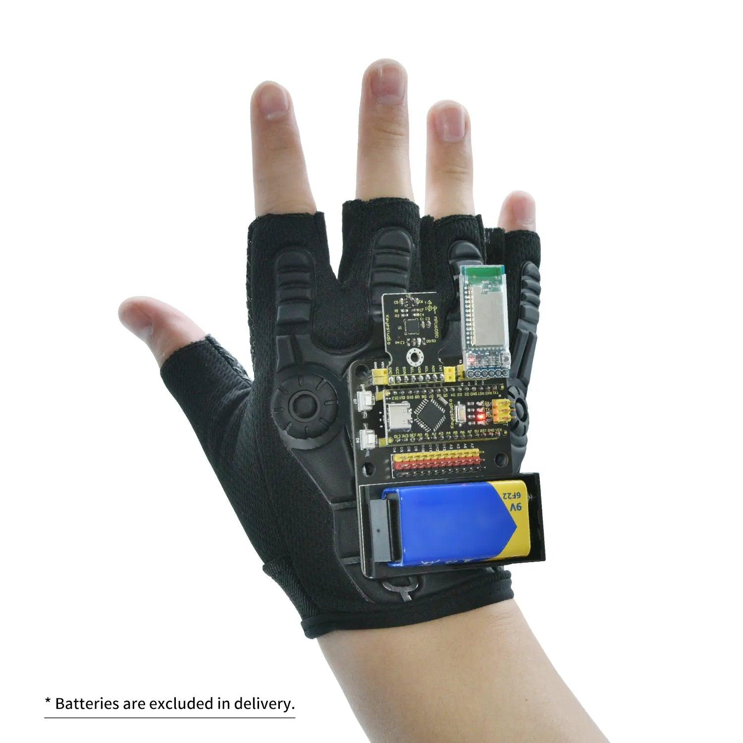 Keyestudio Motion Sensing Glove Gesture Nano Control Smart Car - OpenELAB