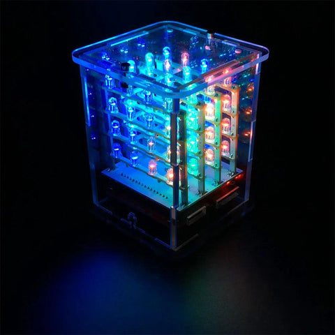 Keyestudio 4*4*4 RGB LED Display CUBE Starter Kit for Arduino - OpenELAB