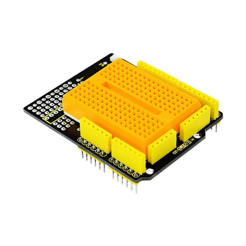 Keyestudio Protoshield for Arduino with Mini Breadboard - OpenELAB