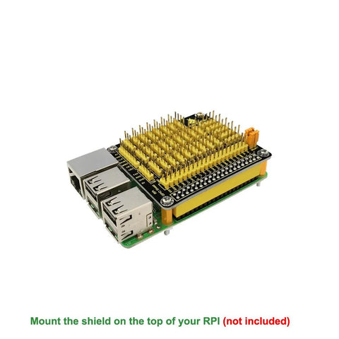 GPIO shield with-PCF8591 AD-DA for Raspberry Pi