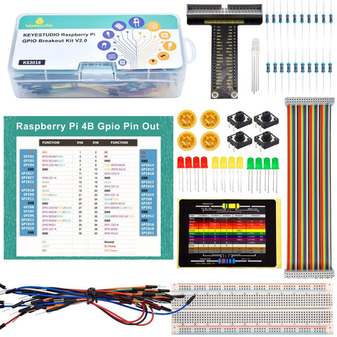 Kit de dérivation GPIO pour Raspberry Pi 4 4B 3 3B