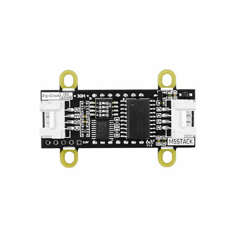 M5Stack Red 7-Segment Digit Clock Unit - OpenELAB