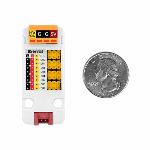 M5Stack 8-Channel Servo Driver Unit (STM32F030) - OpenELAB