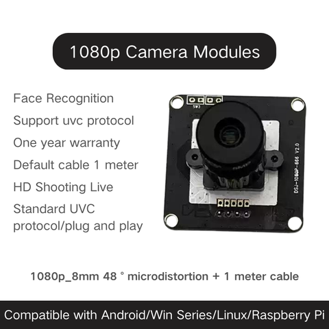 Module de caméra grand angle USB 1080P 1080P OV2710