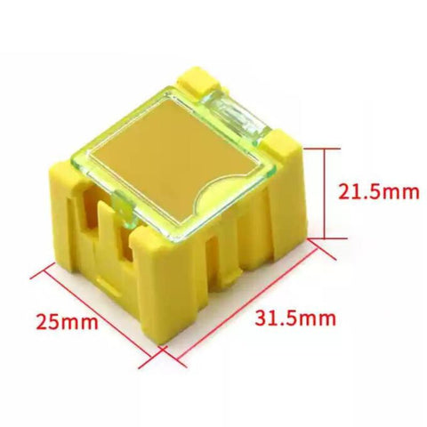 SMD Component Boxes Part Boxes Sample Boxes Interlocking Spliceable Removable (5 pcs)