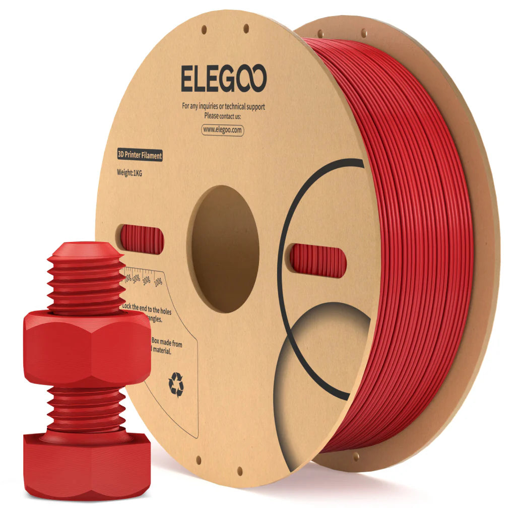 ELEGOO ABS Red Filaments 3D Printer Consumables 1KG 1.75mm for FDM 3D printer