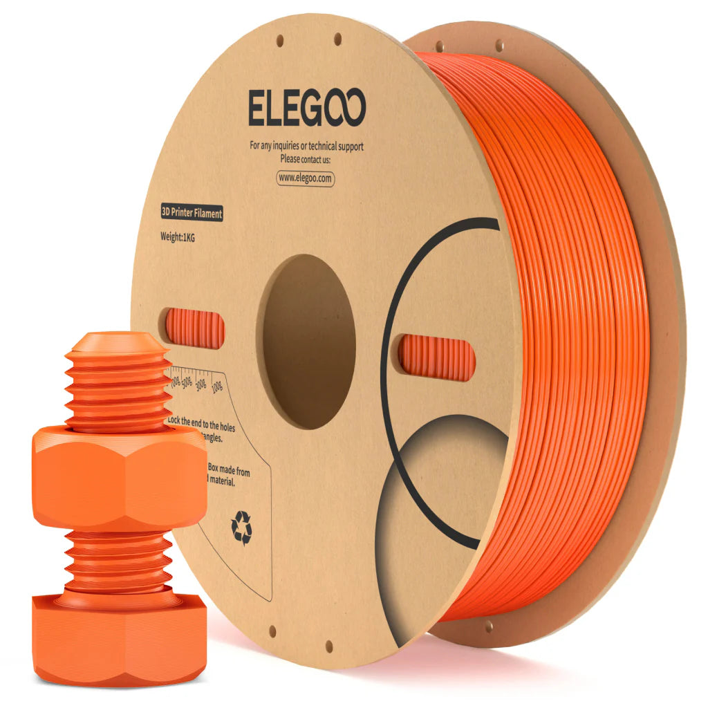 ELEGOO ABS Orange Filaments 3D Printer Consumables 1KG 1.75mm for FDM 3D printer