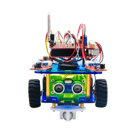 OpenELAB Desktop Mini Bluetooth Smart Robot Car Kit V3.0