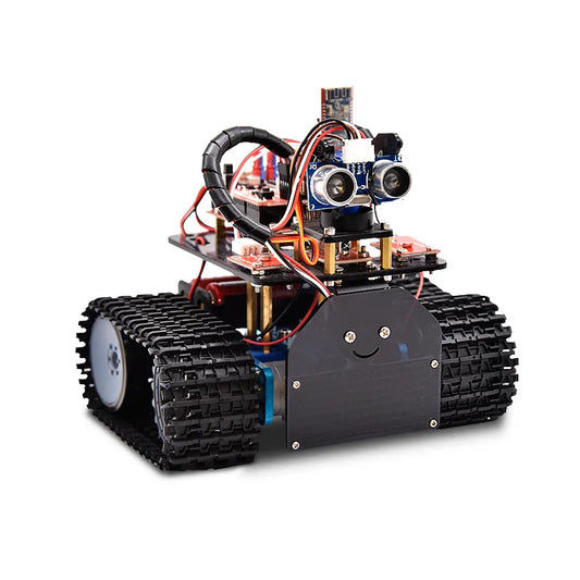 Kit de voiture robot intelligent OpenELAB DIY Mini Tank V2.0