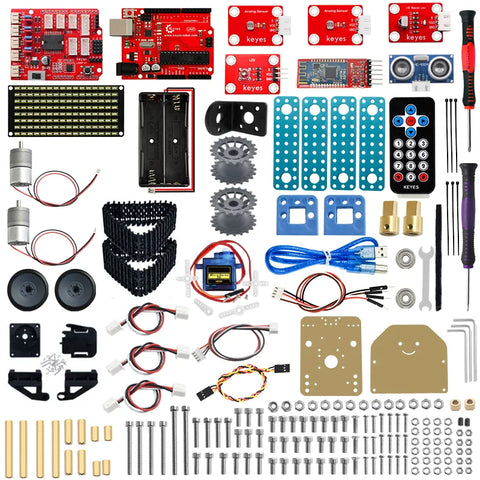 Kit de voiture robot intelligent OpenELAB DIY Mini Tank V2.0