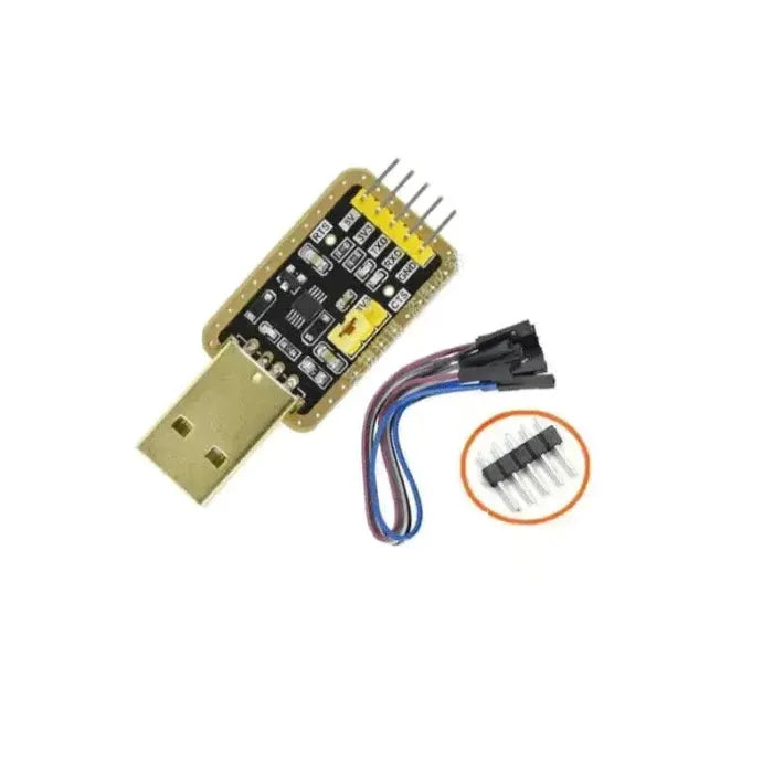 CH340E USB TTL:ään