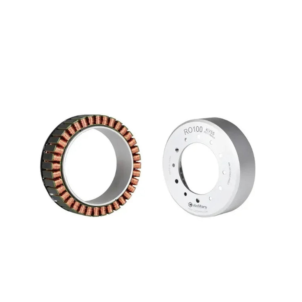 CubeMars RO100 KV55 Hall Frameless Outrunner RO Series BLDC Motor ...