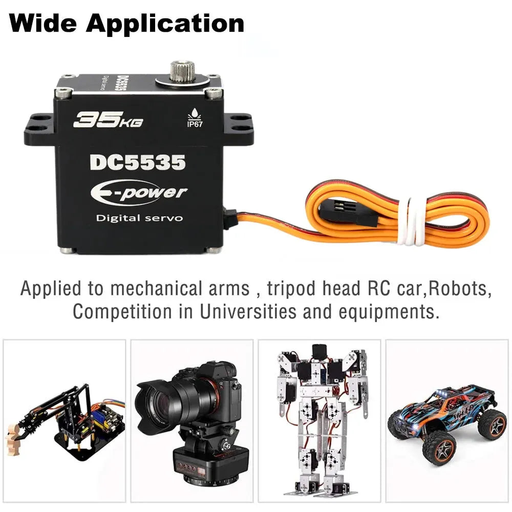 E-POWERRC 35kg Servo Steel Gear - OpenELAB