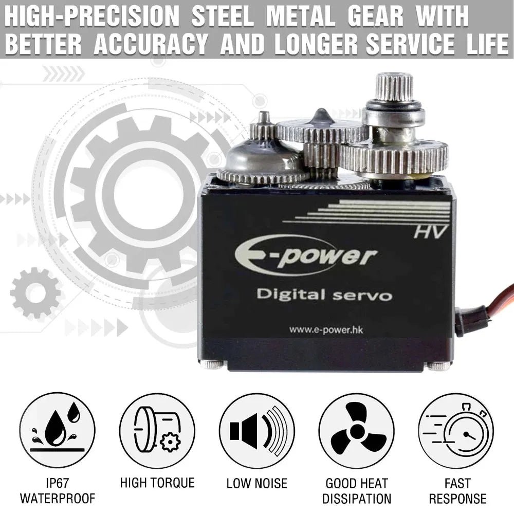 E-POWERRC 35kg Servo Steel Gear - OpenELAB