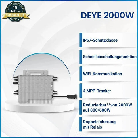 Deye 2000W SUN-M200G4-EU-Q0 micro-omvormer