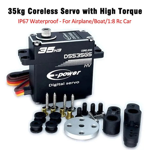 E-POWERRC 35KG Coreless Servo - OpenELAB