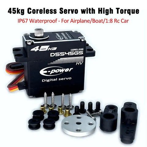 E-POWERRC 45KG Coreless Servo - OpenELAB