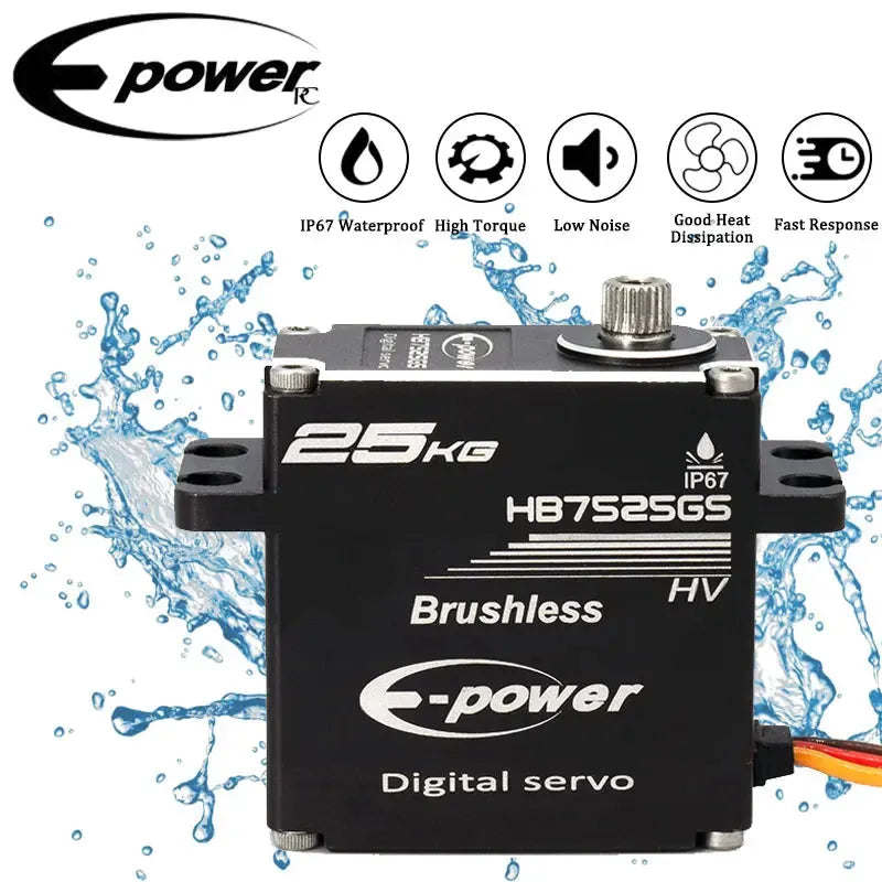 E-POWERRC 25KG Digital Servo - OpenELAB