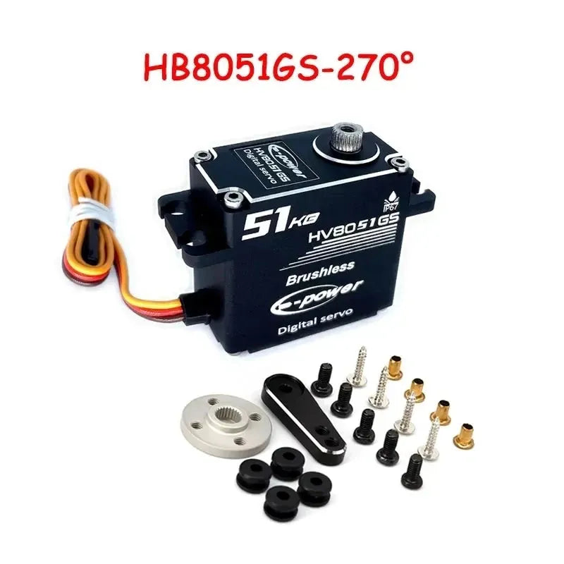 E-POWERRC 51kg Brushless HV Servo - OpenELAB