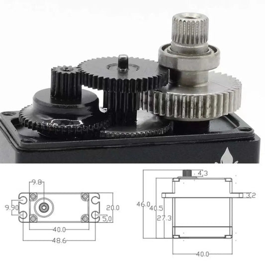 E-POWERRC 60KG Digital Servo - OpenELAB