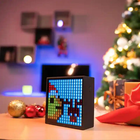 Divoom Timebox-Evo Pixel Art Speaker DIY LED Alarm Clock Box