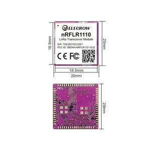 Elecrow nRFLR1110 Wireless Transceiver Module with nRF52840 & LR1110-6