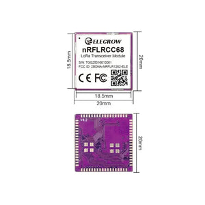 Elecrow nRFLRCC68 Wireless Transceiver Module with nRF52840 & LLCC68-6