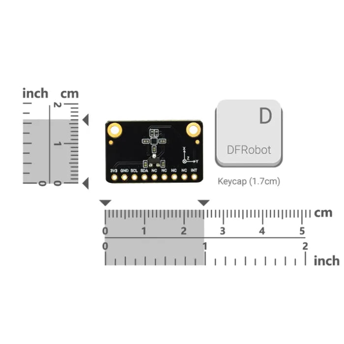 Fermion: BMM350 Triple-Axis Magnetometer Sensor for AR VR (Breakout)-5
