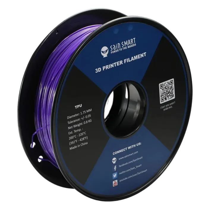 Genmitsu Galaxy Blue 1.75mm Flexible TPU Filament 250g