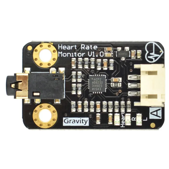 Gravity: Analog Heart Rate Monitor Sensor (ECG) for Arduino-1