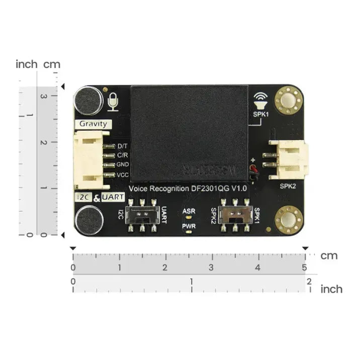 Offline Voice Based Module Offline AI Voice & Speech Recognition Module for Arduino/ESP32 ...