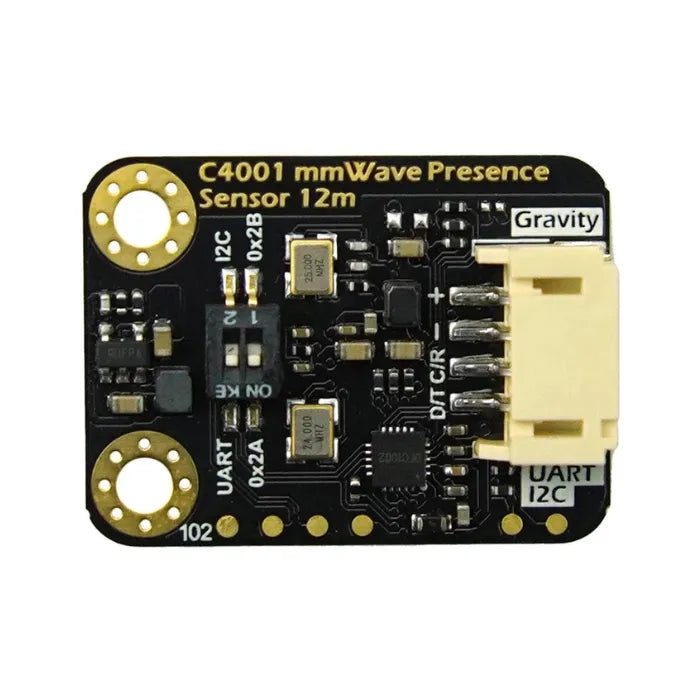 Gravity: mmWave C4001 24GHz Human Presence Detection Sensor I2C & UART-3