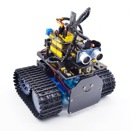 Keyestudio DIY Mini Tank V2.0 Smart Robot Car Kit - OpenELAB