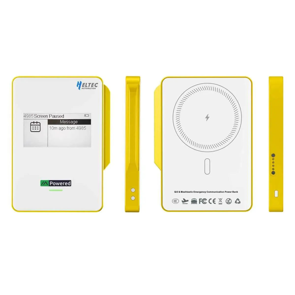 HELTEC MeshPocket Qi2 Magnetic Charging Power Bank Meshtastic 868Mhz-1