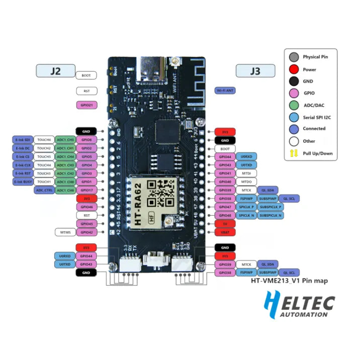 HELTEC Vision Master E213 S3 SX1262 E-Paper Meshtastic LoRaWAN 868Mhz-8