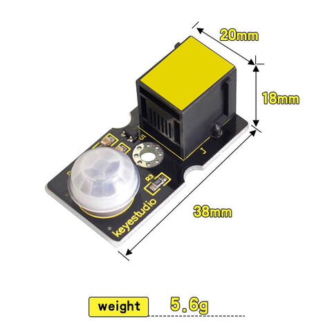 Sensore di movimento PIR RJ11 EASY PLUG - OpenELAB