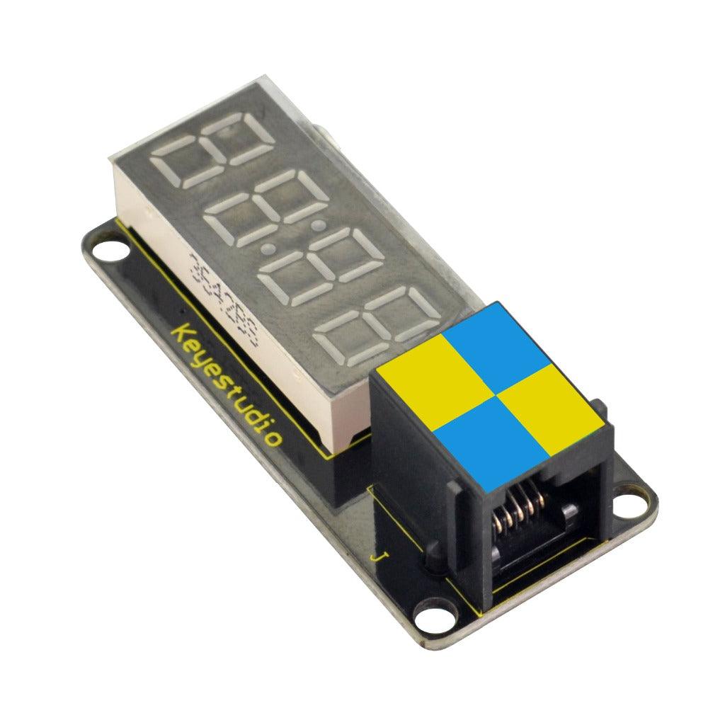 Keyestudio EASY PLUG 4-Digit LED Display Module - OpenELAB