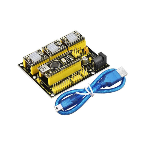 OpenELAB 3 stks A4988 driver + Nano CH340 voor Arduino CNC