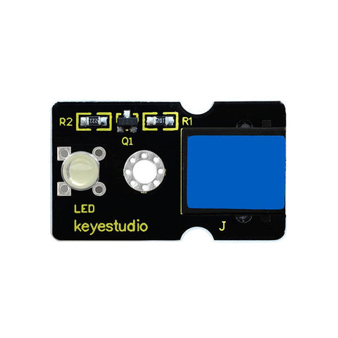 Keyestudio EASY PLUG RJ11 White LED Module - OpenELAB