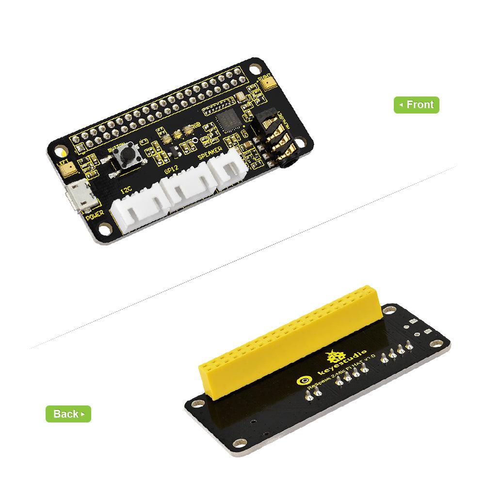 Placa de expansión 5V ReSpeaker 2-Mic Pi HAT V1.0 para Raspberry Pi