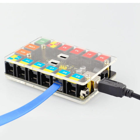 Keyestudio RJ11 EASY Plug Main Control Upgrade Board V2.0 - OpenELAB