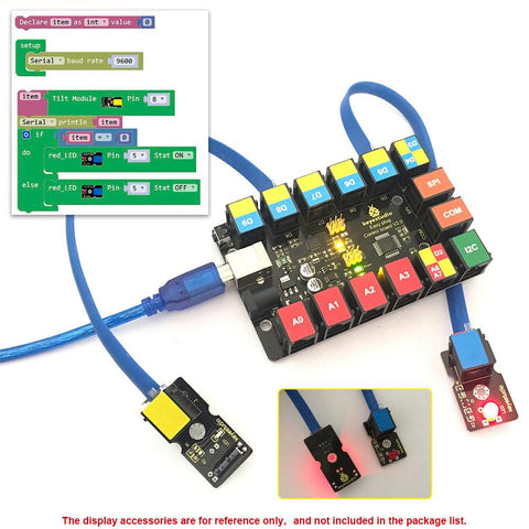 EASY PLUG RJ11 Digital Tilt Sensor Module - OpenELAB