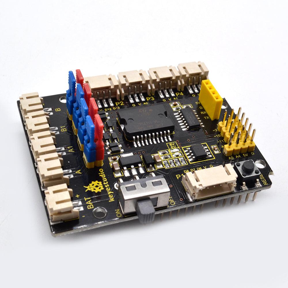 Keyestudio Quick Connectors Motor Drive Shield V2 for Arduino Robot - OpenELAB