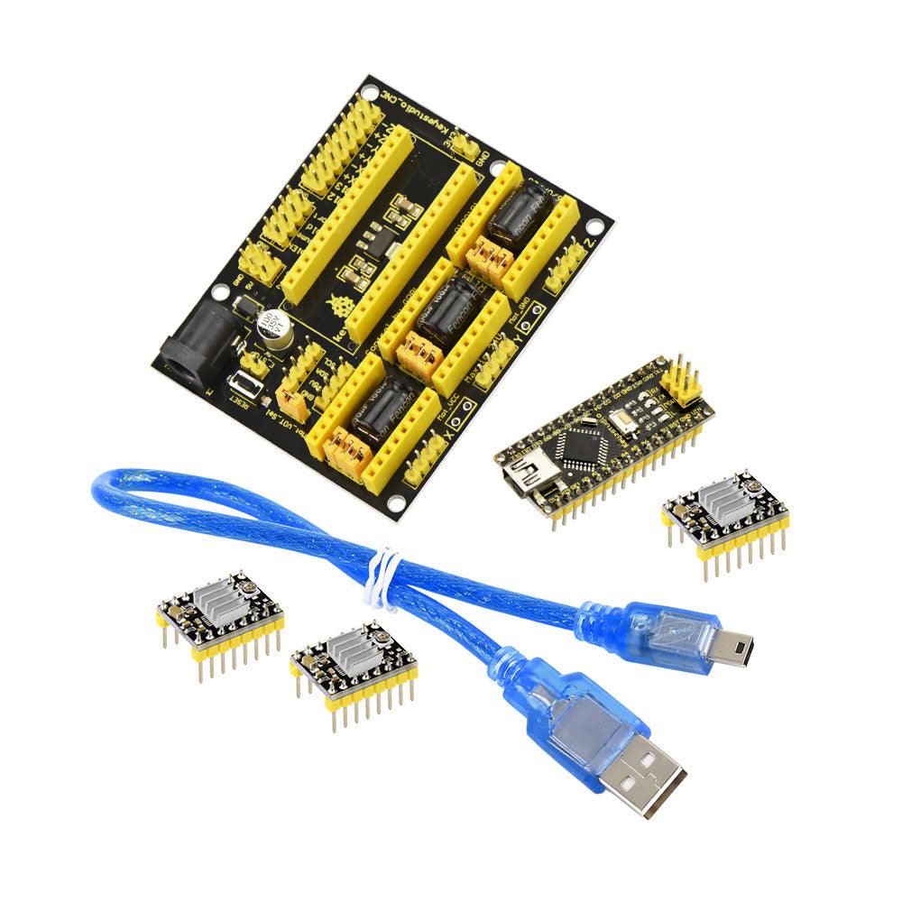 Pilote OpenELAB 3 pièces A4988 + Nano CH340 pour Arduino CNC