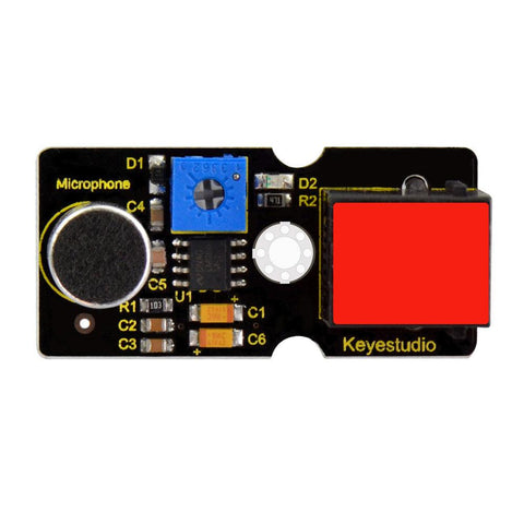 EASY PLUG RJ11 Sensore sonoro analogico - OpenELAB