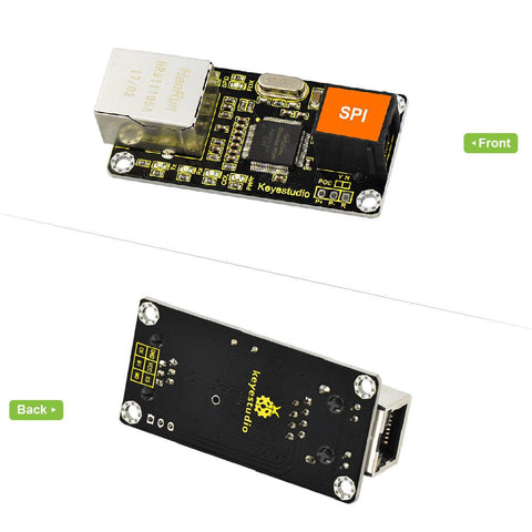 Modulo di rete Ethernet EASY PLUG RJ11 W5100 - OpenELAB