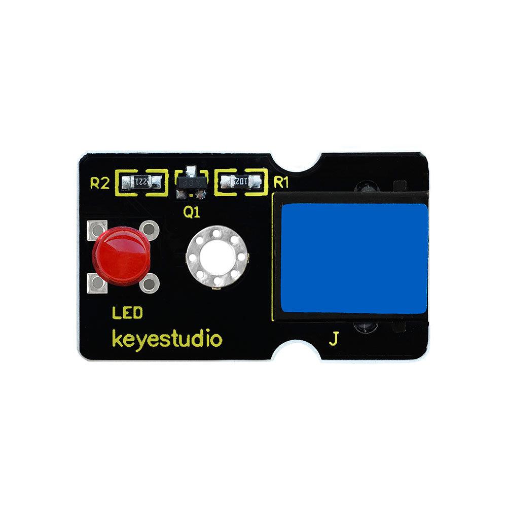 Keyestudio EASY PLUG RJ11 Red LED Module - OpenELAB