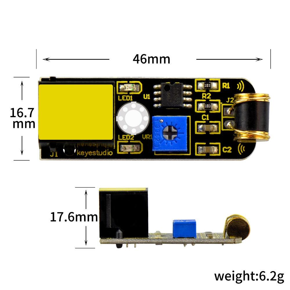 Module capteur de vibrations EASY PLUG - OpenELAB