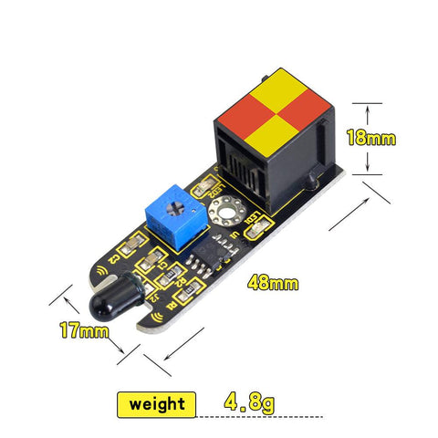 SENSOR FLAMME RJ11 FACILE PLUG - OpenELAB