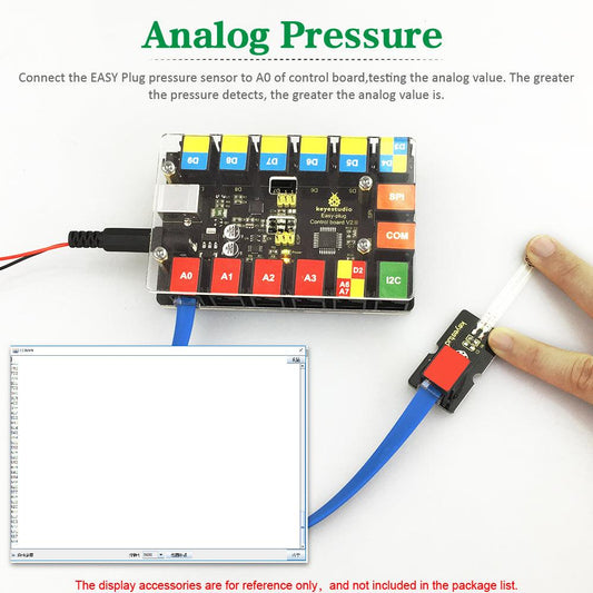 Keyestudio EASY PLUG Thin-film Pressure Sensor - OpenELAB